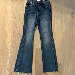 Kancan women’s flare denim jeans size 24